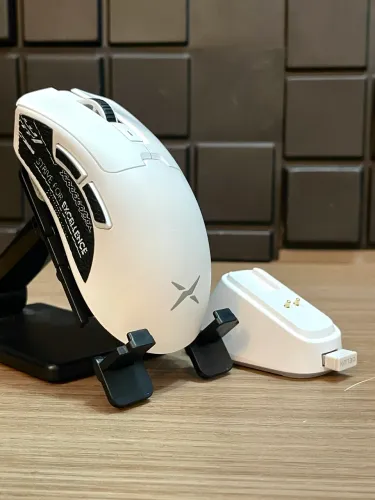 MOUSE DELUX M900 PRO WIRELESS C/ DOCK DE CARGA RGB