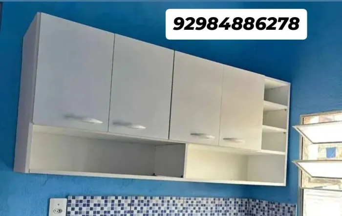 Promoção armário aéreo de 4 portas em mdf