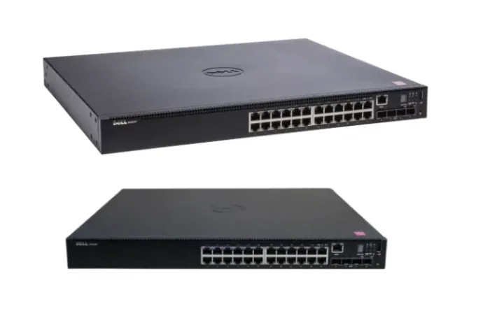 Switch Dell N1524p Poe+ 24 Portas 10/100/1000 + 4sfp 10G 