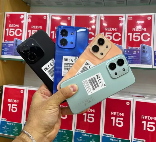 Xiaomi Redmi 15c Dual sim 128gb 4gb Ram Lacrado Entregamos Gratuito Rápido R$850,00