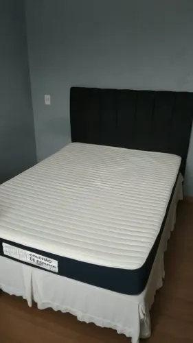CAMA COMPLETA COM CABECEIRA
