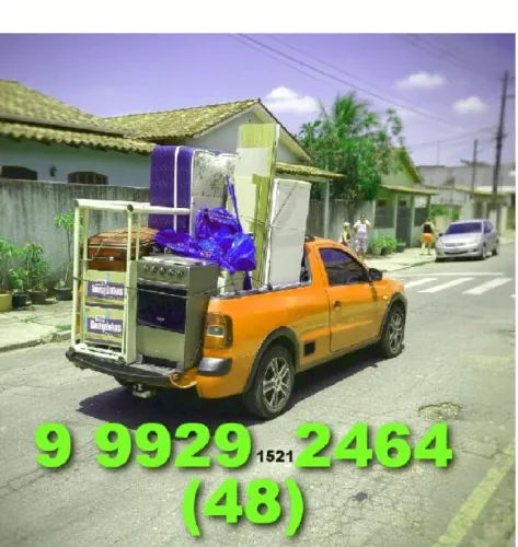 Frete (48) 9/9929+2464 Josimar no Centro, Passa Vinte e Aririú em Palhoça hoje sexta-feira