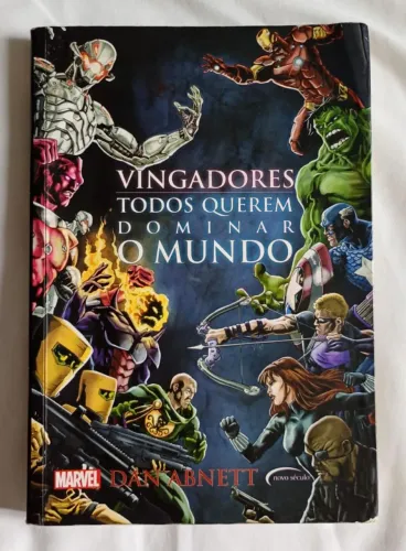 Livro Vingadores Todos Querem Dominar o Mundo