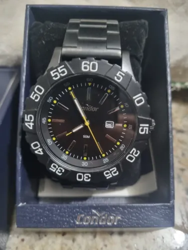 Relógio Condor Masculino Speed Preto Copc32fo/k7p
