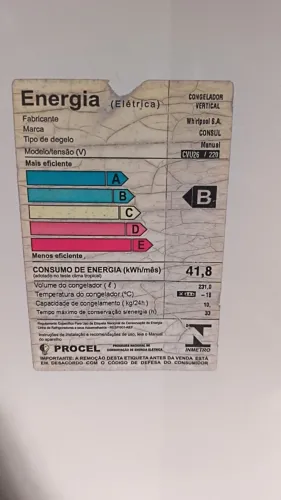 Freezer vertical