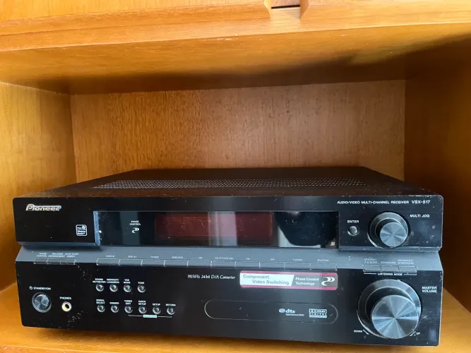 Receiver Pionner XSV 517 Áudio Vídeo Multichannel