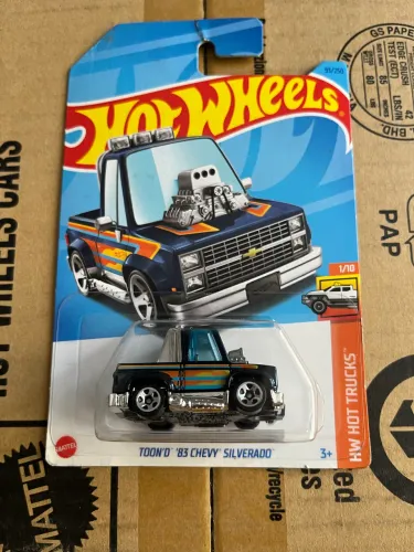 Hotweels Silverado tooned