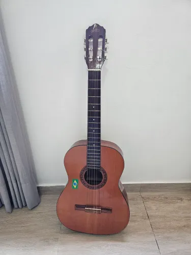 Violão iniciante Giannini, com capa e cordas adicionais
