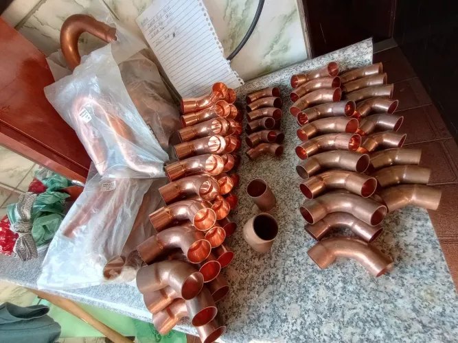 Conexão de cobre