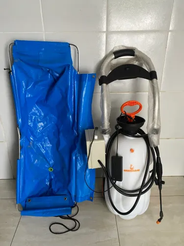 Bomba de limpeza para ar condicionado + bolsa coletora 