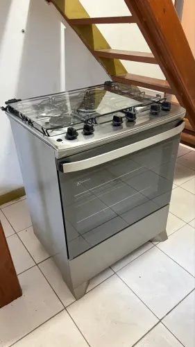 Fogão Electrolux 5 bocas Efficient Inox