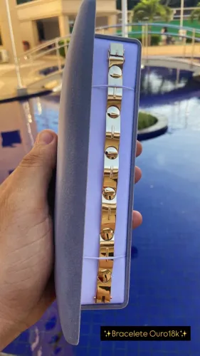 Bracelete Ouro18k NOVO