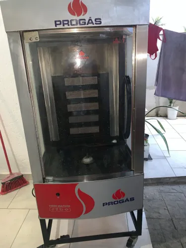 Forno Assador Giratória