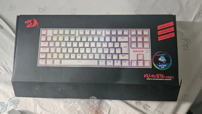 Teclado Mecânico Redragon Kumara PRO - RGB Blue Switch