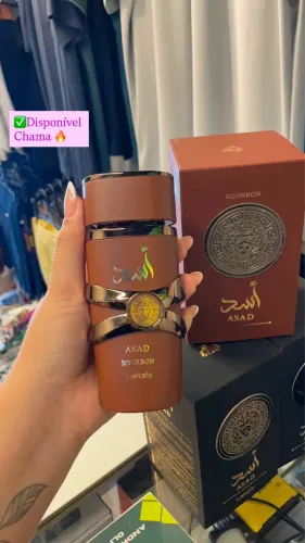 Perfume árabe asad bourbon unissex