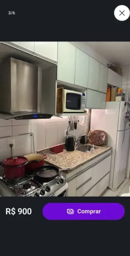Vendo uma pia de marmore com armário