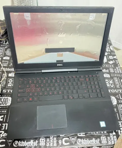 Carcaça Dell Inspiron com placa mãe para retirada de peças