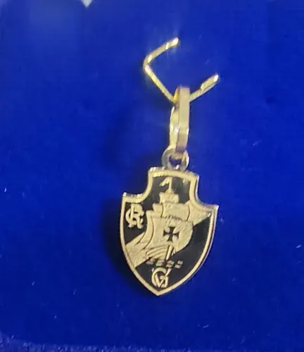 Pingente Vasco Cruz de Malta Peso 1.10 Gramas 16 mm Maciço