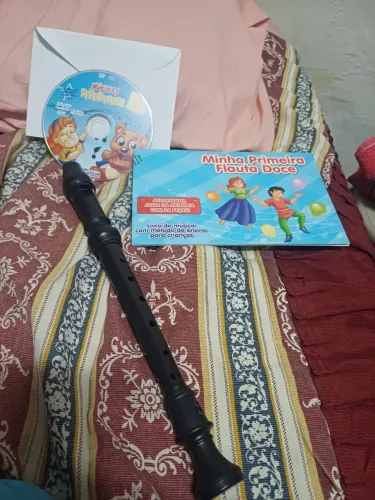 Livro De Iniciação Musical Com Flauta Doce, Não Acompanha O Jogo Da Memória