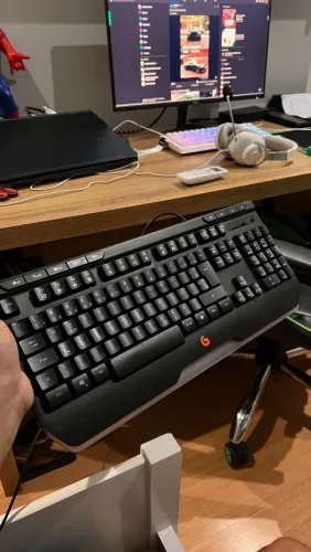Geonav Teclado Gamer Semi-mecânico Spectral Light GOOD GAME, 107 teclas, Efeitos RGB