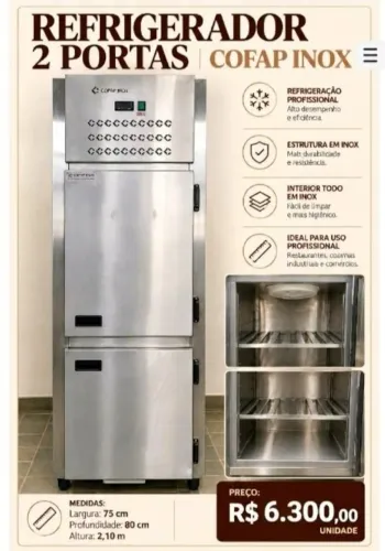 Refrigerador 2 portas Cofap 