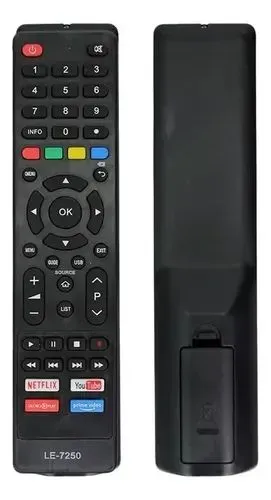 controle remoto compatível para Smart TV Philco (Modelo FBG-9063 / LE-7250)