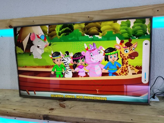 TV 55 POL. LG LED digital. Não SMART 