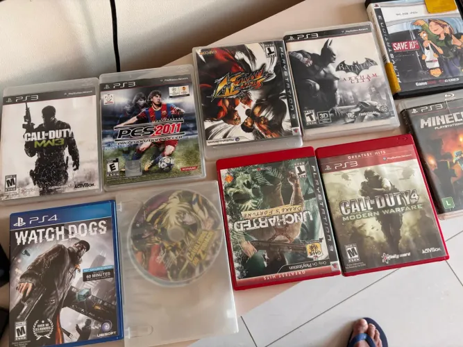 Vendo coleção de jogos PS3 completo