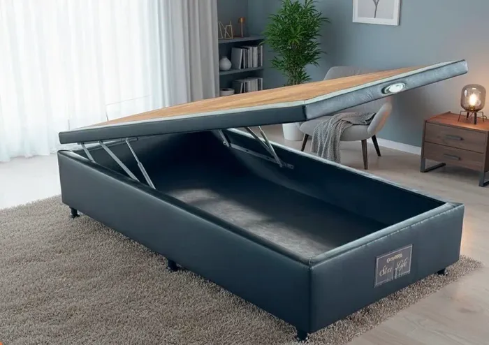 Base box baú solteirão novo 