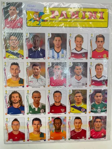 kit de atualização - copa do mundo 2014 completo 71 novos jogadores