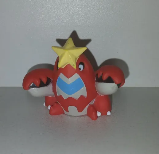 BONECO DEDOCHE MINIATURA POKEMON CRAWDAUNT