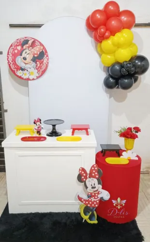 Decoração, festa na mesa e mais