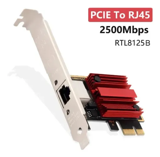 Placa de Rede PCI Express 2,5Gbps Fenvi RJ45