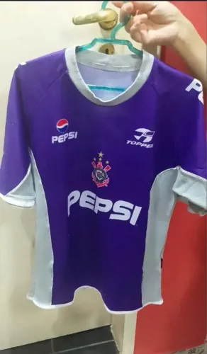 Camisa Corinthians Pepsi Topper colecionador 2001