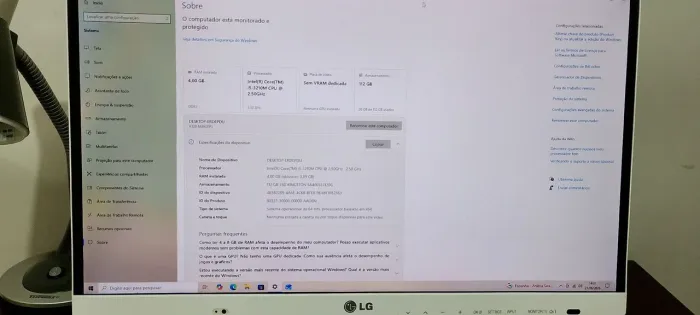 Computador completo lg