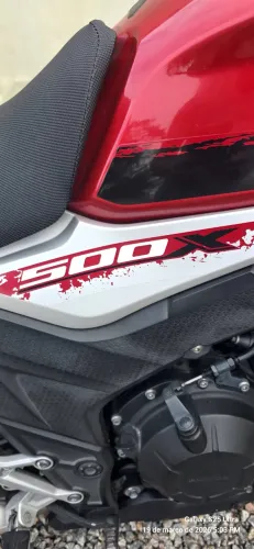 Vendo moto cb500x emplacada 2026,sem multas