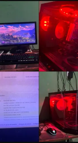 Pc gamer i7 10700 16 de ram, aoros b560m pro ax