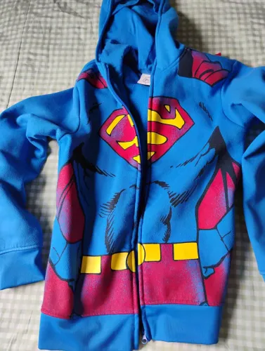 Casaco Super Man Tamanho 12