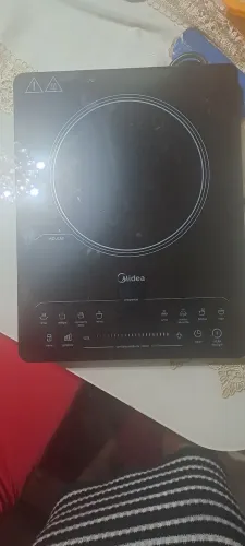 Venda de fogão de inducao 1 bocas 220 volts marca midea nunca usado 