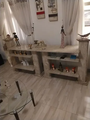 2 racks de mármore