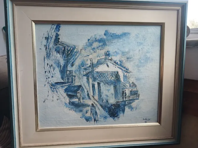 Quadro óleo sobre tela