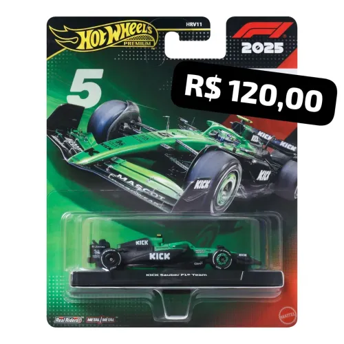Hotwheels Formula 1 2025 (Gabriel Bortoletto)