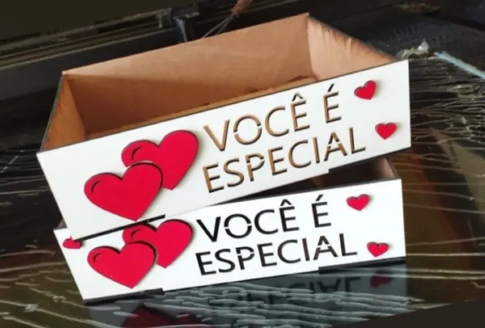 CAIXA EM MDF 