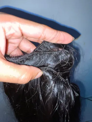 Telas de cabelo humano 
