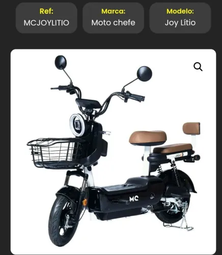 Bike Elétrica Scooter Joy MC