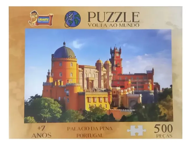 Quebra-cabeça Volta ao Mundo, Portugal, 500 peças