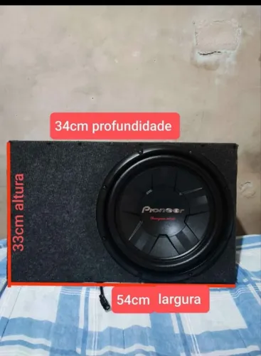 SUB DE 12 PIONEER CHAMPION E MÓDULO POWER ONE 