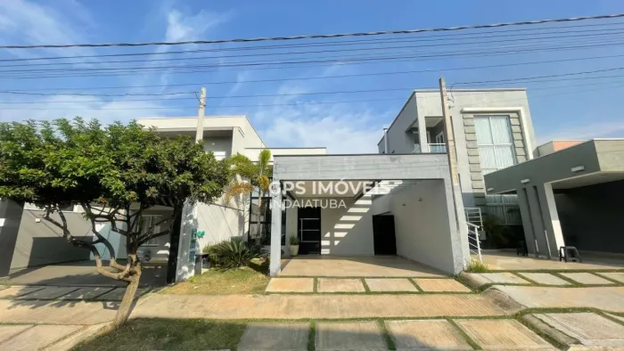 Casa com 03 Quartos, sendo 01 Suíte à venda no condomínio Jardim Park Real em Indaiatuba/S