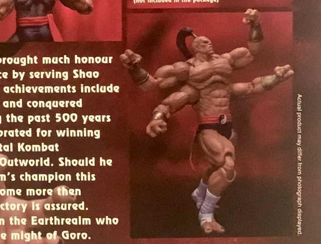 Goro - Street Fighter - Storm Collectables Figura de Ação