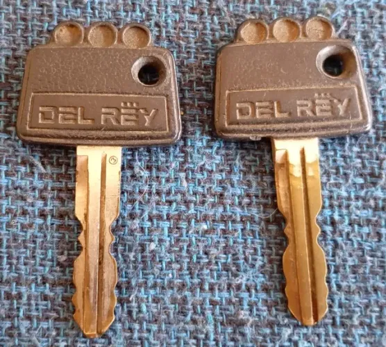 2 Chaves Antigas Ford Del Rey